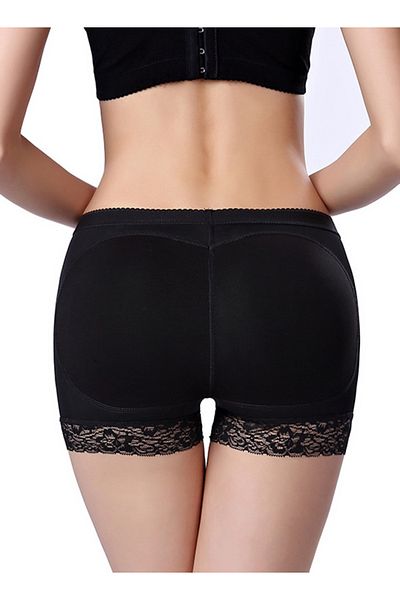 Generic Joychic Padded Hip-Up Shapewear Black