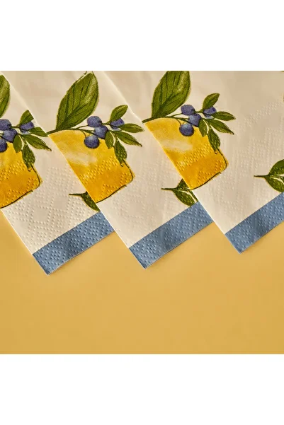 Bella Maison مناديل ليمونسيلو 40 عبوة (33x33 سم)
