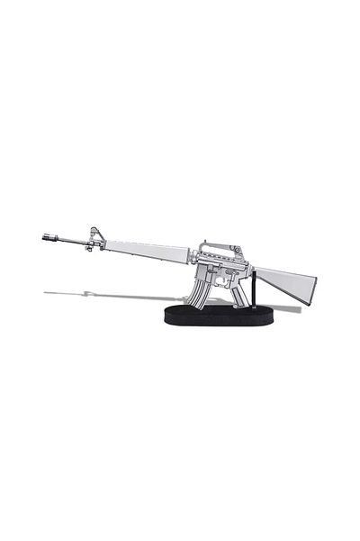 ROKR 3D Puzzle, M16A1 Assault Rifle, Piececool, Metal, 86 pieces