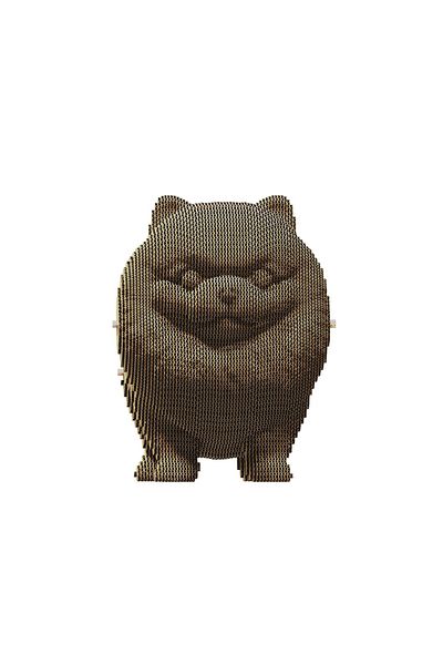 ROKR 3D Puzzle, POMERANIAN SPITZ, Cardboard, 72 pieces