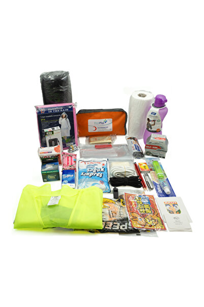 AKUT Afet-Acil Durum-Deprem Çantası Kapsamlı