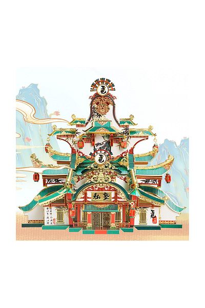 ROKR Piececool 3D Puzzle, Ancient Academy, Metal, 258 pieces