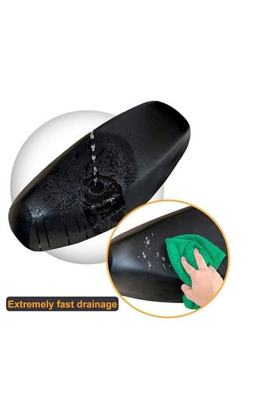 Motobros Presto Pr125 Compatible Black Leather Saddle Cover