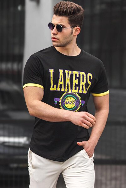 Madmext Ανδρικό μαύρο T-Shirt 5201