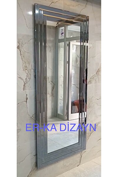 ER-KA DİZAYN Ayna 190x80 Cm Lüxs Dresuar Ve Salon Ofis Boy Aynası Dekoratif A...