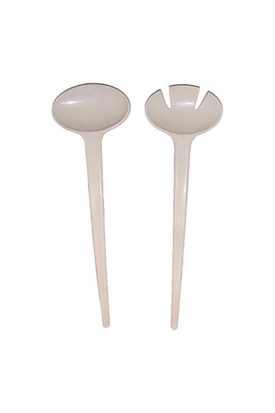 ZenGlow Salad Scoop Spoon Set - 2-Piece Salad Serving Set Mixing Spoon