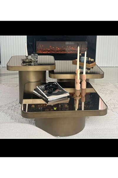 Avem Design SOFT 1.SINIF METAL ORTA SEHPA (ESKİTME GOLD