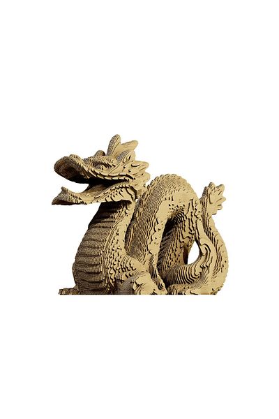 ROKR 3D Puzzle, DRAGON, Cardboard, 66 pieces