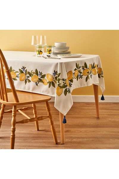 Bella Maison Τραπεζομάντηλο Lemoncello Βαμβακερό Κίτρινο (150x250 cm)