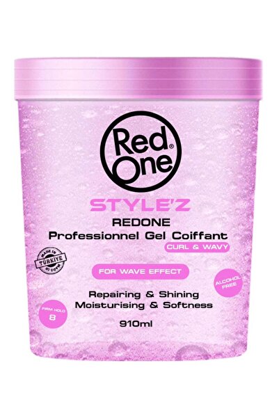 Red One RedOne Style'z Professional Hair Gel Curl & Wavy 910ml – Strong Hold ...