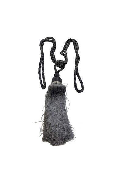 Homelux Decorative Tassel for Curtains and Drapes, Luna m157 grey