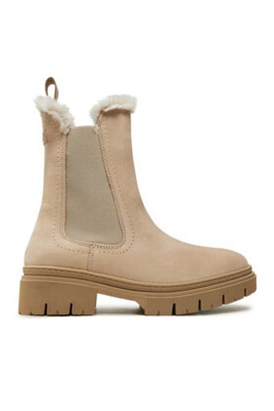 Tamaris Women's Chelsea boots beige TAMARIS-1-26407-43 375 ANTELOPE