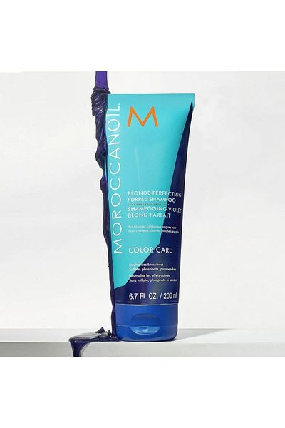 Moroccan oil & beauty Blonde Perfecting Purple Shampoo -For Blonde and Gray Hair 200 ml