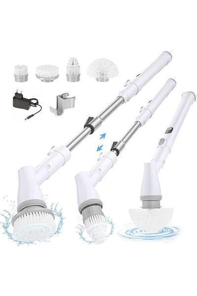 Regal Bliss Perie electrica rotativa pentru curatare Regal Bliss®, fara fir, 4 capete, maner extensibil