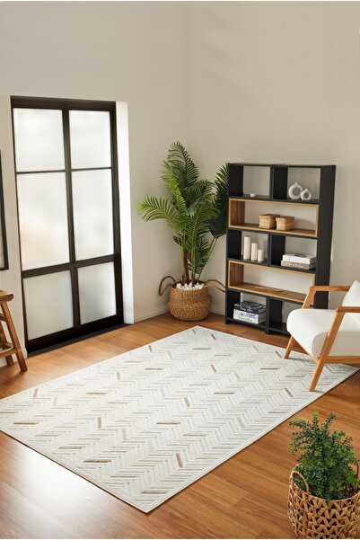 Kaşmir Halı 7/24 Sierra Almeria Kahve Salon Mutfak Halısı Yolluk