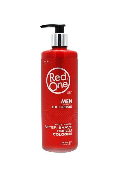 Red One Redone Face Fresh After Shave Cream Cologne Clear 400ml