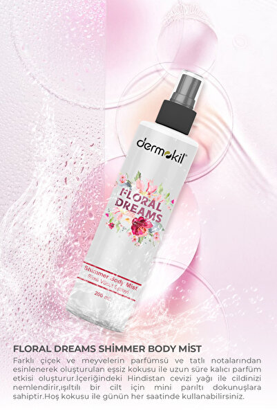 Dermokil Floral Dreams Shimmer Body Mist 200 ml