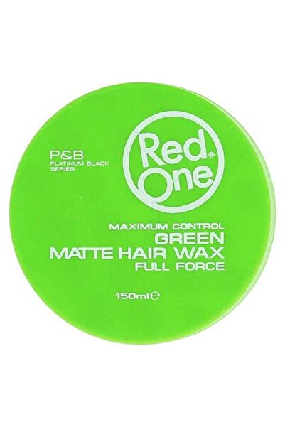 Red One Redone Maximum Control Full Force Matte Hair Wax Green 150ml
