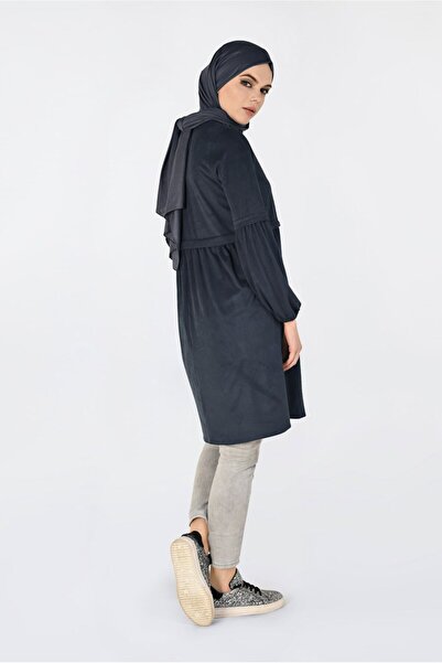 Alvina Drawstring Nubuck Tunic 4791