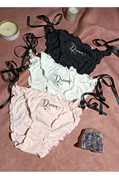 Dominatrend Σετ 3 τεμαχίων από βαμβακερό σχοινί για ρούχα Dominant για γυναίκες