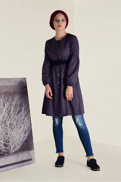 Alvina Quartered Belt Tunic 4617