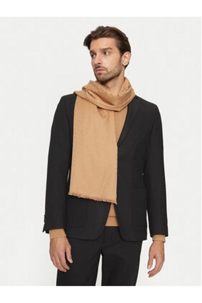 BOSS men's scarf 50517765 natural