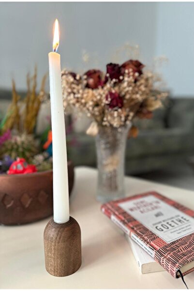 SAMMWOOD DOĞAL AHŞAP ŞAMDAN , MUMLUK