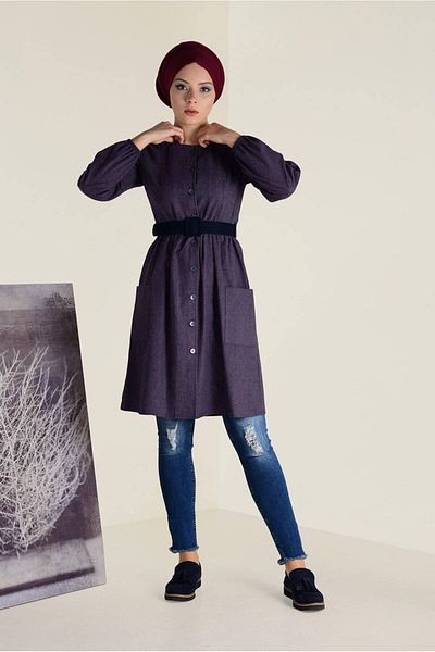 Alvina Quartered Belt Tunic 4617