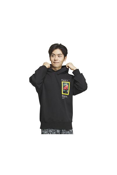 adidas Ανδρικά φούτερ Natgeo Gfx Hdy Casual IS9524 Μαύρο