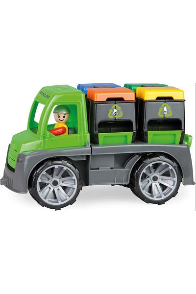LENA Lena Truxx recyclable garbage truck for children 26 cm and figure included, +2 years