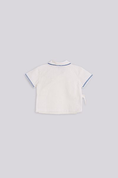 GB Baby Bg Store Baby Boy Off-White Shirt