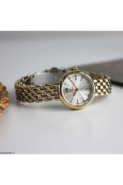 Homies Hm26095S01-2 Women Wrist Watch with Steel Cord
