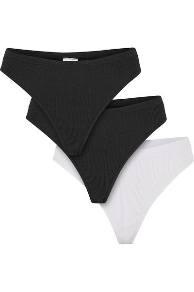 Urban Classics Ladies Rip Tanga 3-pack