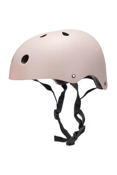 ACTION ONE Set de role Pastel Tan, cu casca, protectii si geanta transport, roti luminoase, marimea S (28-31)