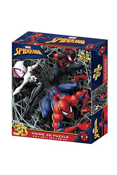 SPIDERMAN Prime 3D 500 Parça 3D Puzzle: Spider-Man