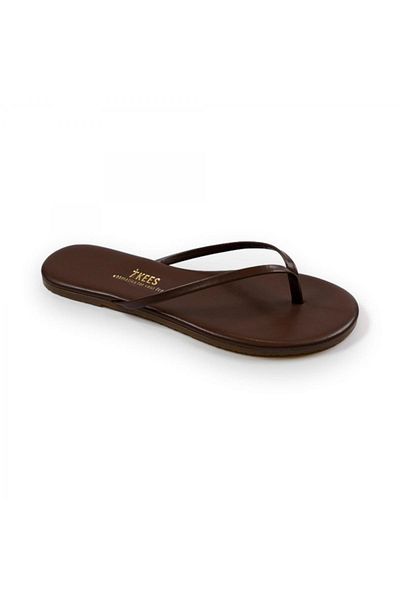 Tkees Classic Flip Flops Brown Women's Slippers