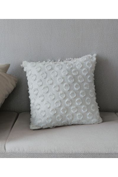 baladı home ev tekstil home collection Pom-Pom Pillow Case Measurement 40 X 40 Centimeters (1 Piece) Decoration Pillow Case