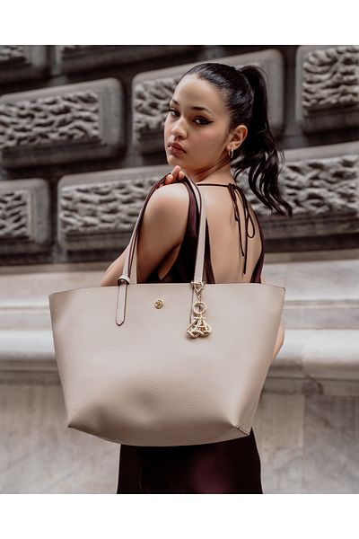 U.S. Polo Assn. Geantă de umăr de damă bej - Us25197
