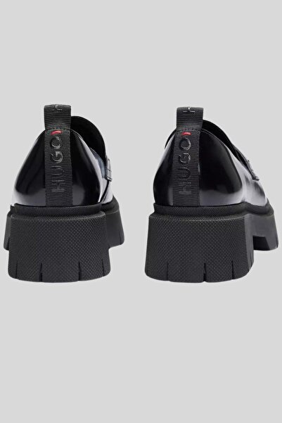 HUGO Kris Moccasın Kadın Loafer Siyah