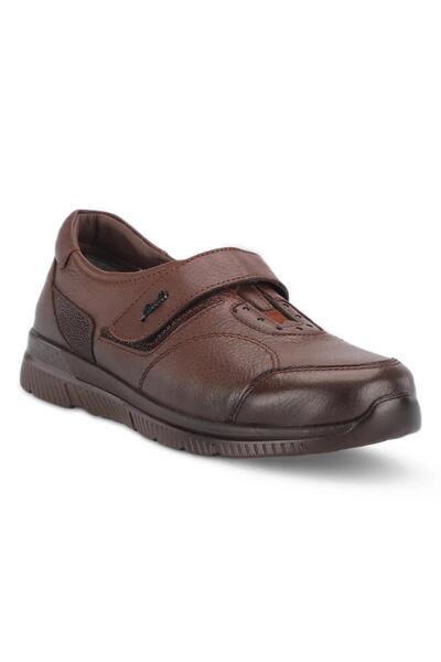 Forelli Golden 29406 Deri Comfort Kadın Ayakkabı - Taba