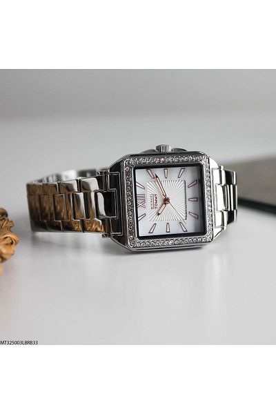 MICHAEL TOMMY Mt 325003 Lbrb33 Women's Wrist Watch with Steel Cord