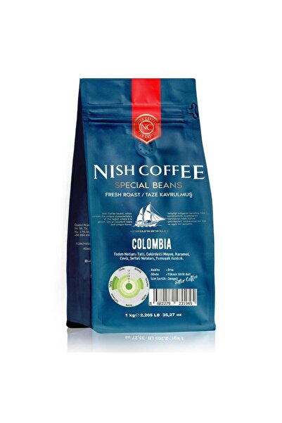 Nish Coffee Nish Filtre Kahve Kolombiya 1 Kg