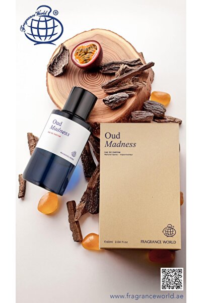 FRENCH AVENUE Apa de parfum Oud Madness de Fragrance World, unisex, 60 ml