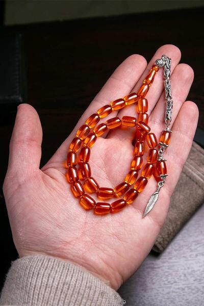 TESBİHKENTİ Материал за капсулна зърнена фурна, огнени кехлибарени молитвени ...