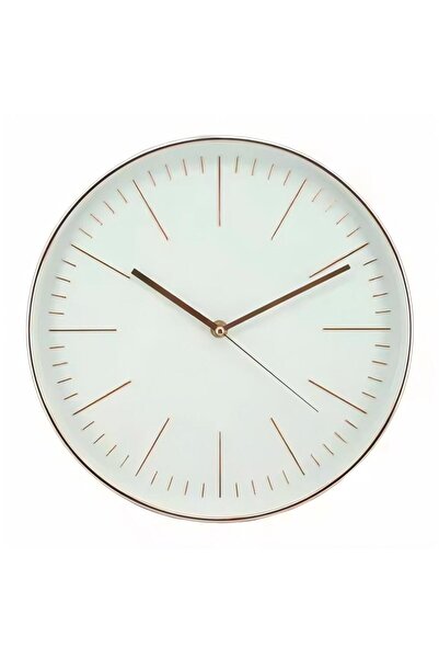 Generic Nordic Creative Home Wall Belt Clock Gold 30 x 30centimeter