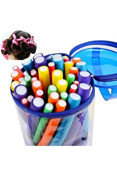 LA PERLA TECH 42 قطعة من مكواة تجعيد الشعر تويست فليكس، مجموعة بكرات تجعيد ال...