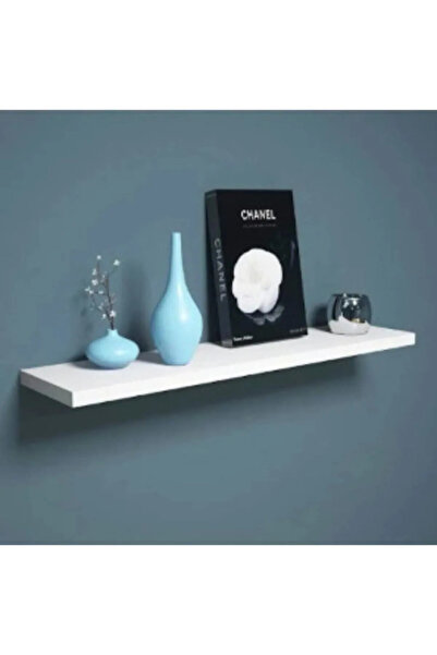 nifiart Beyaz Duvar Rafı Mdflam Parça Raf Uçan Raf 50 X 20