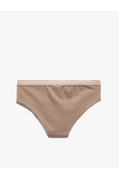 Koton Printed Cotton High Waist Hipster Panties