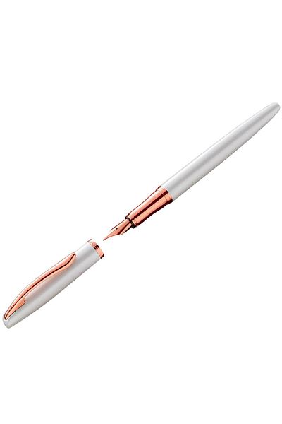 Pelikan Jazz Noble Elegance P36 fountain pen in cardboard box - Pearl White