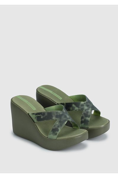 İpanema Green High Fashion Slide Women's Slippers - 35/40